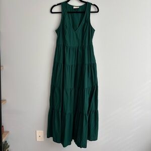 Universal Thread Deep Green Maxi Dress